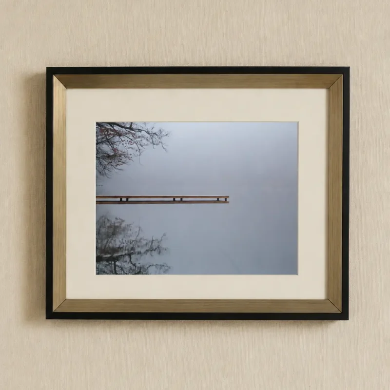 Fine Art Print 'Pier to Illusion', Parz Lake